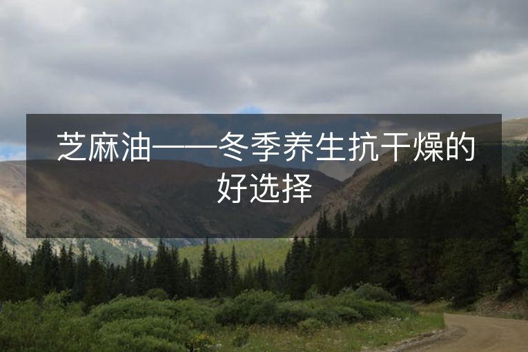 芝麻油——冬季养生抗干燥的好选择 芝麻油——冬季养生抗干燥的好选择